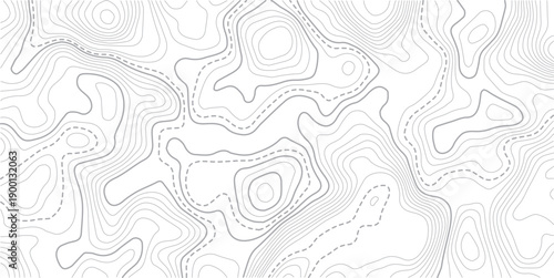Topographic map patterns, topography line map. Vintage outdoors style. Modern design with White background with topographic wavy pattern design.
Elegant background for presentations.