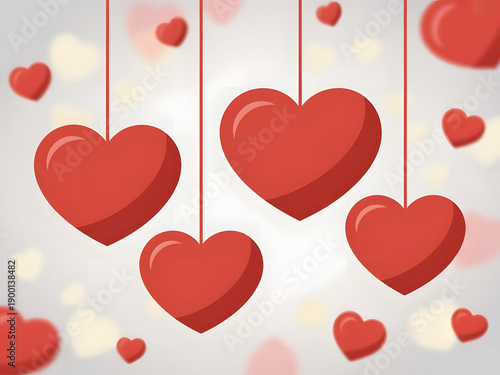 valentine hearts background