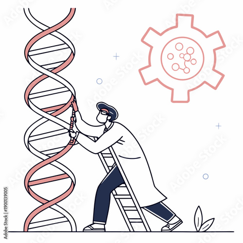 DNA computing technology, illustrated as a digital helix circuit board, representing advanced biotechnology, AI, and molecular information processing.