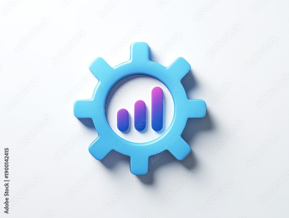 Obraz premium optimization icon isolated on a transparent background ar 43