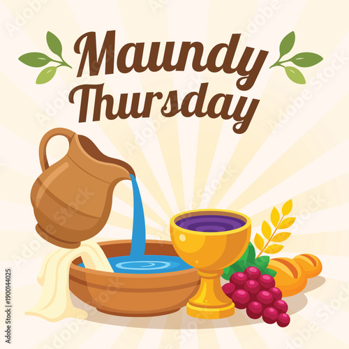 Maundy Thursday post design