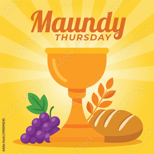 Maundy Thursday post design