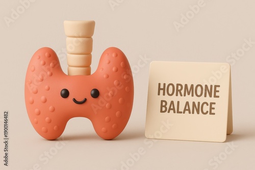 Visual guide to thyroid health fun infographic for hormone balance and wellness education