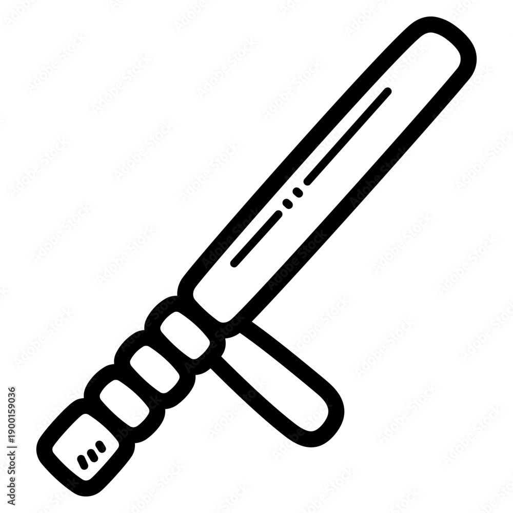 Fototapeta premium baton illustration