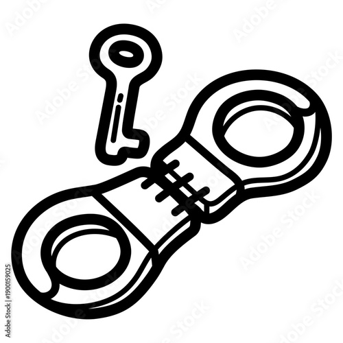 handcuffs illustration