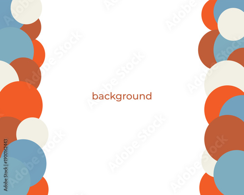 Wallpaper Mural Vector graphics, abstract background in trend colors for presentation, banner, inscription Torontodigital.ca