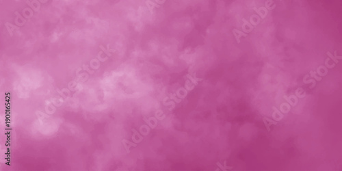 Abstract smoke pink nature grunge cloud. Panoramic of Beautiful colorful paint vintage background. Illustration watercolor wall backdrop art vintage paper texture. 