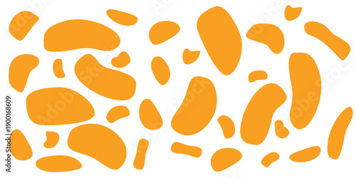 Abstract Organic Shapes Pattern