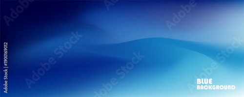 magic blue blur abstract background, with vignette