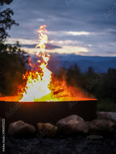 Obraz na plátně Firescape