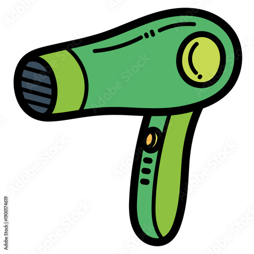 hair dryer illustration