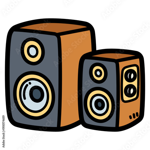 speaker illustration