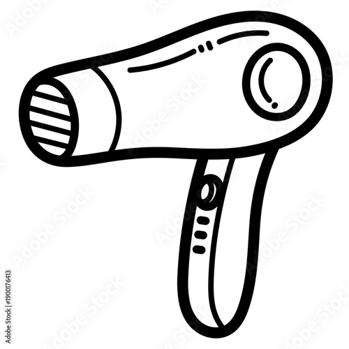 hair dryer illustration