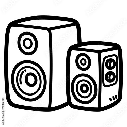 speaker illustration