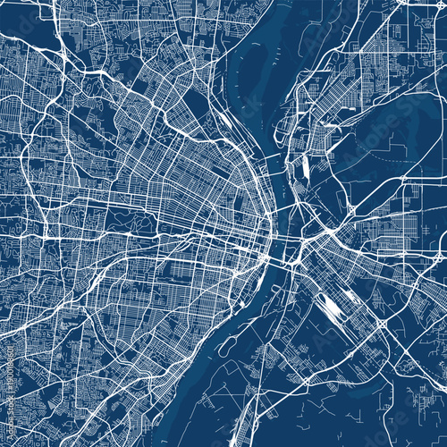 St. Louis City Map explore refined lines structured urban grids and subtle monochrome nuances in this scalable vector graphics blueprint, emphasizing refined linework, with balanced composition.