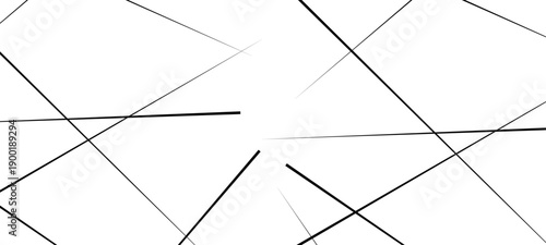 Abstract Minimalist Black and Gray Line Pattern Collection on White Background, Geometric Linear Art, Modern Random Straight Lines Texture for Contemporary Design, Wallpaper, Branding, Posters.