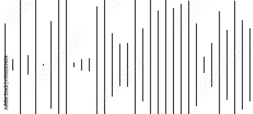 Abstract Minimalist Black and Gray Line Pattern Collection on White Background, Geometric Linear Art, Modern Random Straight Lines Texture for Contemporary Design, Wallpaper, Branding, Posters.