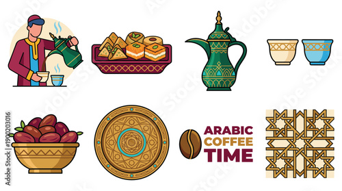 Celebrating Ramadan Islamic Traditions with Food, Prayer, and Lifestyle Activities in a Vibrant Cultural Setting