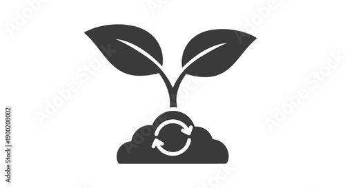 Sustainable Growth and Eco-Friendly Development Concept.