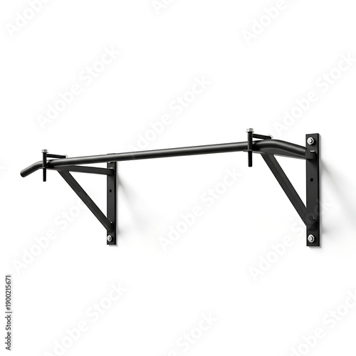 Sturdy pull-up bar for home gym and fitness training