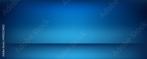 blue background, abstract wall studio room, can be used to present your product