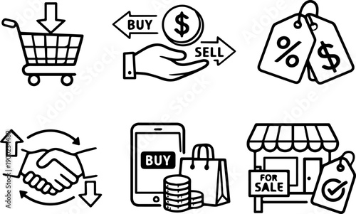 Ecommerce Shopping Cart Sale Price Tags