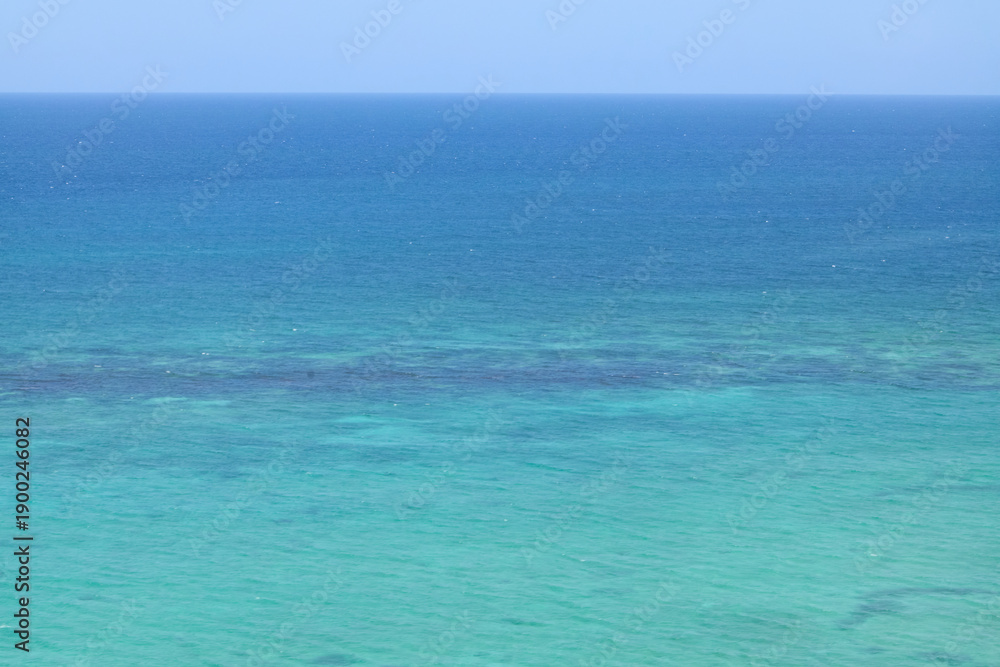 Obraz premium Views of the ocean from above