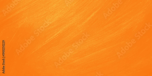 A vibrant orange peel texture overlays a natural wooden plank surface to create a unique hardwood grain pattern with a weathered timber design on a bright citrus colored board