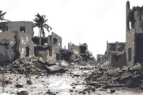 destroyed modern middle east isolated