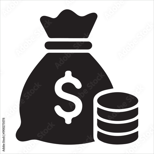 Wealth Accumulation Vector Icon – Capital Growth and Financial Success Concept, EPS 10