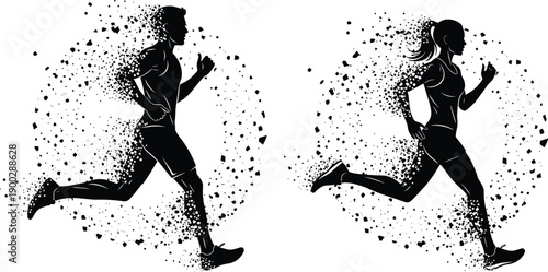 Black silhouette set of treble clef bass clef and piano keys on white background for music education theory and instrumental lesson concept