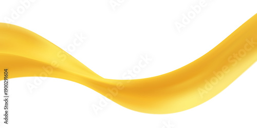 Luxury golden curve corner ribbon.