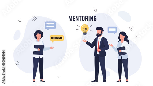 Business Mentoring: Guidance, Idea, Team Collaboration, and Professional Growth