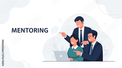 Business Mentoring: Teamwork, Guidance, and Collaboration in Office