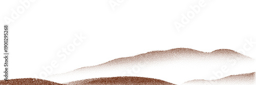 Chocolate and coffee powder, scattered cocoa on a light background. 