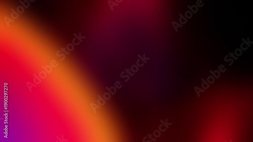 Cinematic colorful abstract light leak and gradient overlay video effect