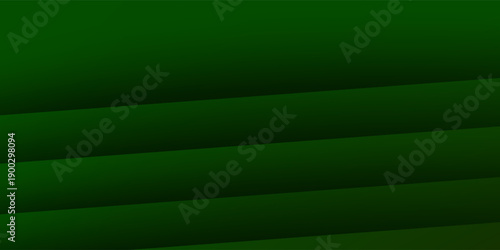 Abstract green overlap layer papercut background vector