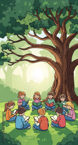 children in the park