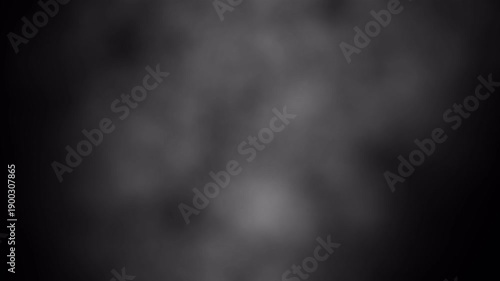 Thick Gray Smoke Filling Frame Slow Moving Fog Overlay Alpha Channel Transparent Background Abstract Fire Smoke Fog Clouds Vapor Effect Seamless Loop 4K