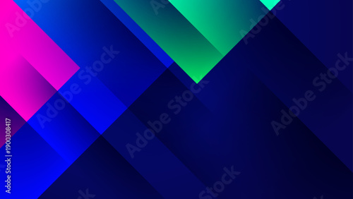 Abstract geometric design with vibrant overlapping triangles suitable for backgrounds, digital artwork, prints, web graphics, and modern artistic projects.