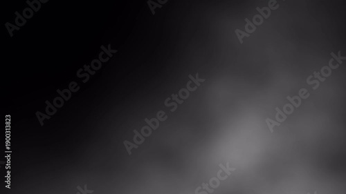 Dark Smoke Fog Effect Animation for VFX Overlay, Intro Reveal, Transition, Horror Scene and Cinematic Background