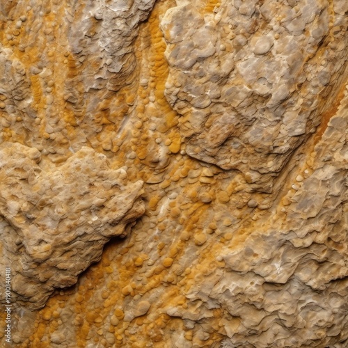 Fossiliferous Limestone with Embedded Ancient Organisms