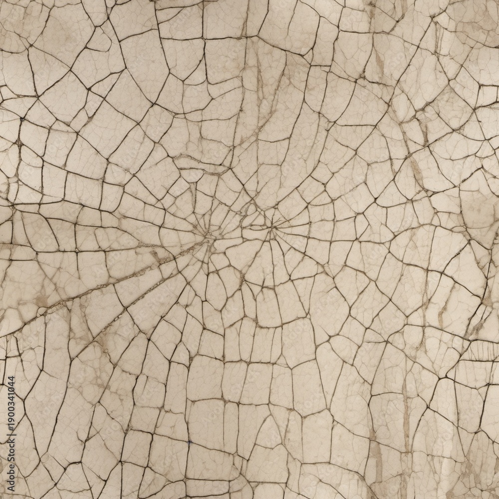 Obraz premium Antique Ceramic Crackle Texture with Spider Web Cracks