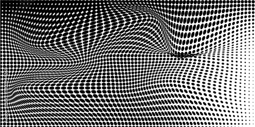 Grunge halftone gradient background. Faded grit noise texture. White and black sand wallpaper. Retro pixelated backdrop. Anime or manga style comic overlay. Vector graphic design textured template