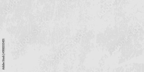 White cement wall in retro concept. Old concrete background for wallpaper or graphic design. Blank plaster texture in vintage style abstract