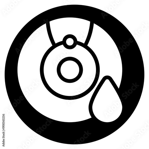 liquidity glyph icon