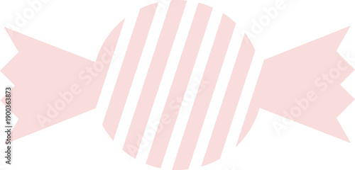 화이트데이 줄무늬 패턴 사탕 캔디 