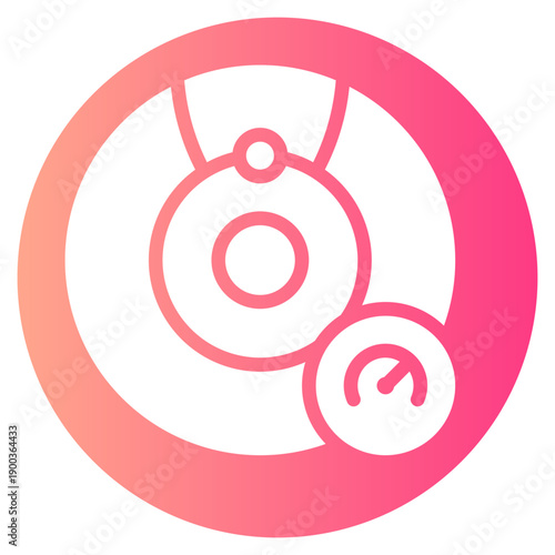 performance gradient icon