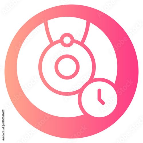 time gradient icon