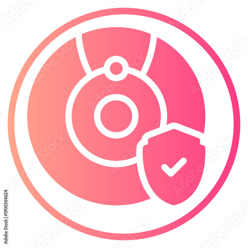 shield gradient icon